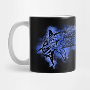 Shark - Blue Mug